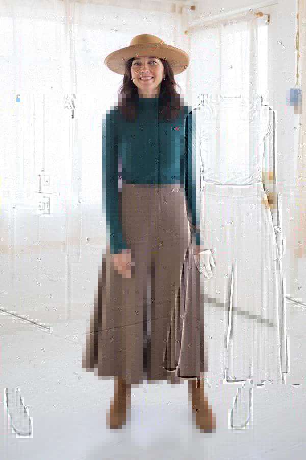 SAMPLE SALE | Vista Wide Leg Pant - Dark Umber